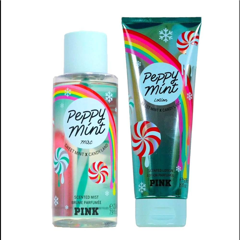 New🤩VSPINK PeppyMint Set New